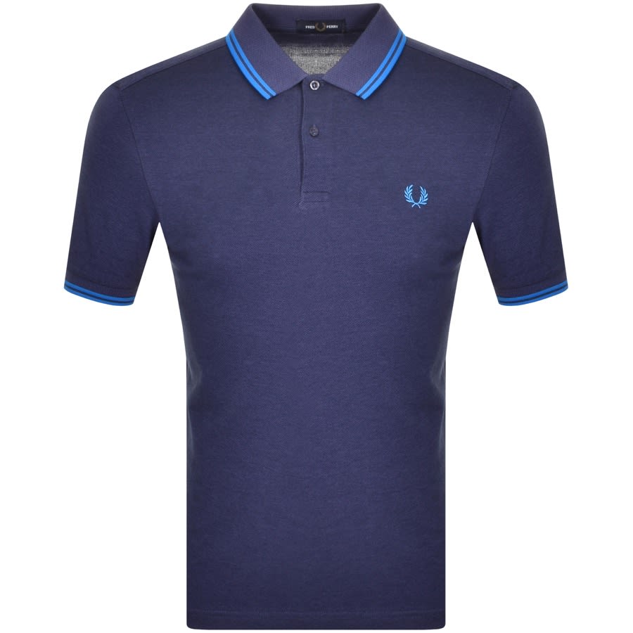 Alternative Image for ProductFred Perry Twin Tipped Polo T Shirt Navy1